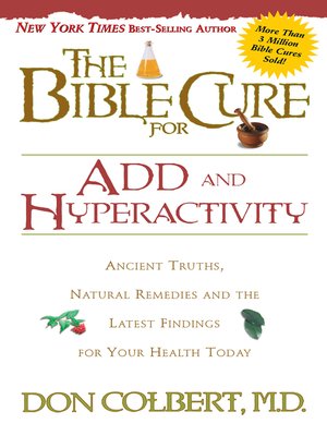 cover image of The Bible Cure for ADD and Hyperactivity